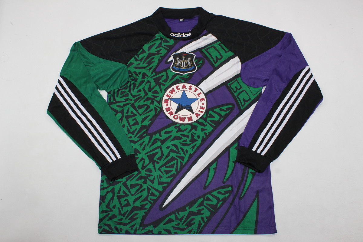 AAA Quality Newcastle 95/96 GK Green/Purple Long Jersey